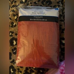 Mainstays Red PEVA Table Cover